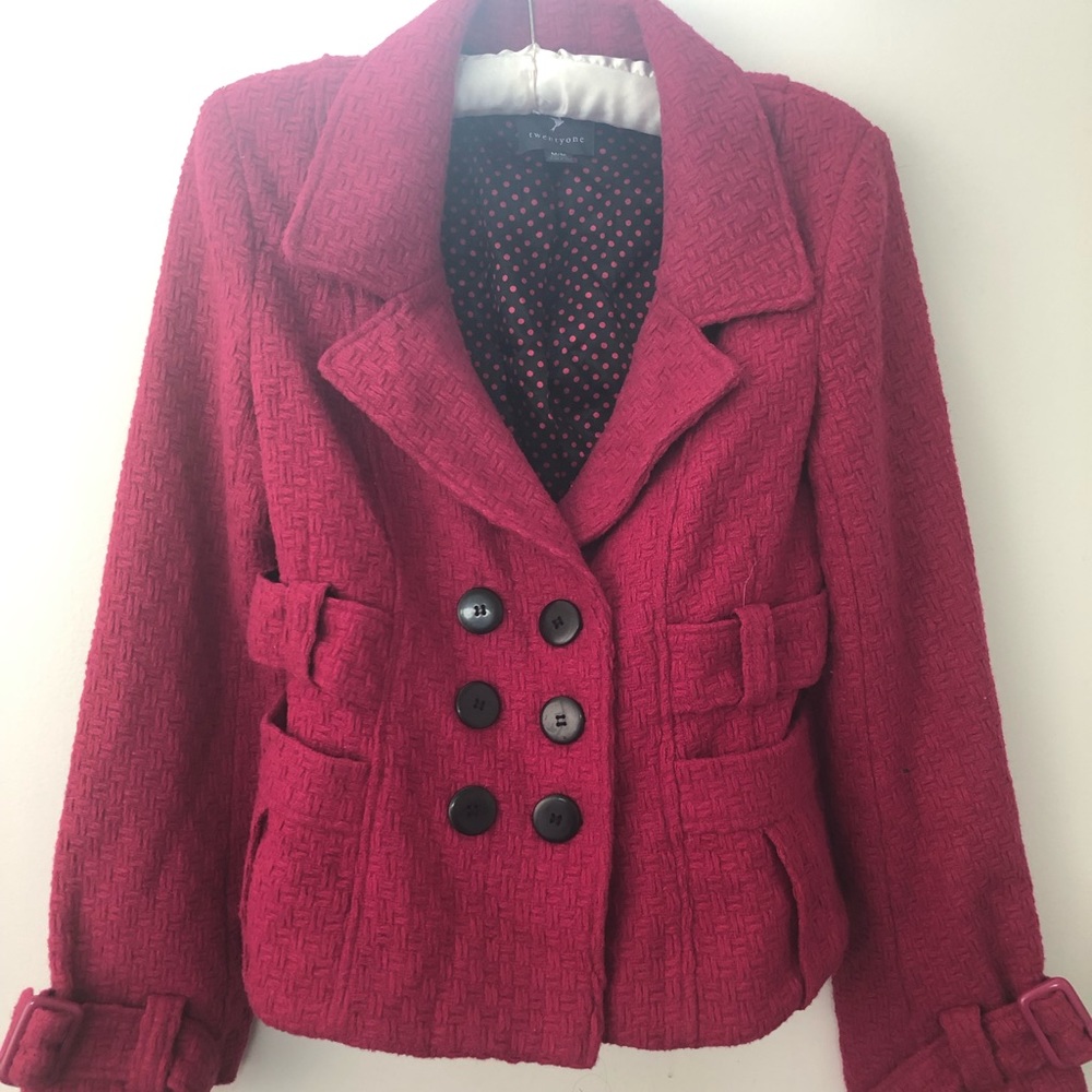 FOREVER 21 PINK COAT